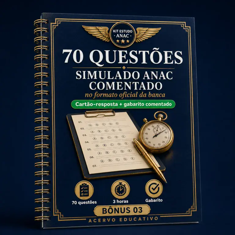 Bônus 04 — Simulado ANAC Comentado