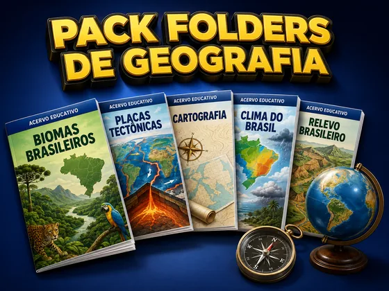 Pack de Folders de Geografia